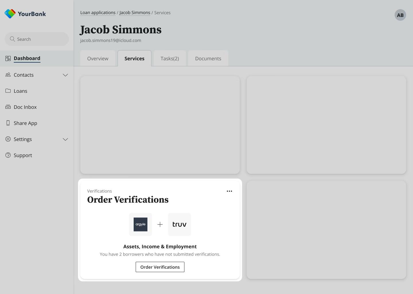 Verifications final design details